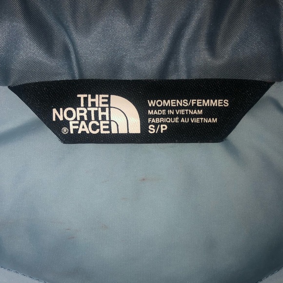 Light Blue NorthFace Vest - Picture 3 of 3
